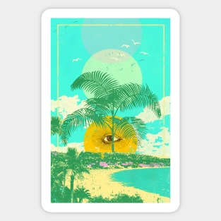 TROPICAL EYE Sticker